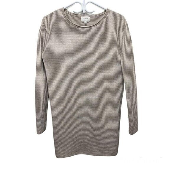 ARITZIA Wilfred Taupe Campanule Sweater Dress size XS - Picture 3 of 4